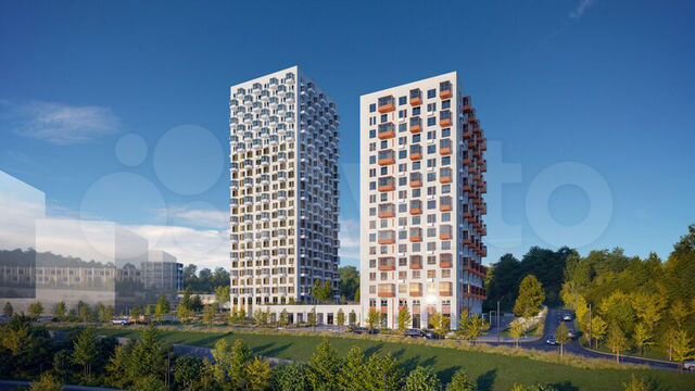 1-к. квартира, 43,4 м², 2/25 эт.