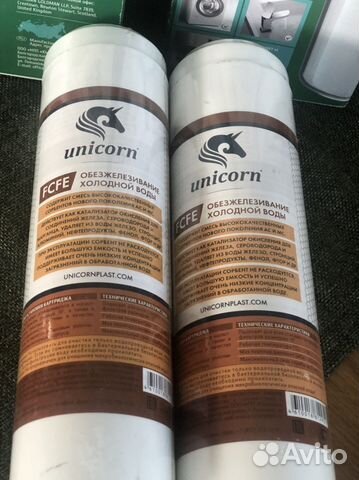 Unicorn фильтр обезжелезивание воды