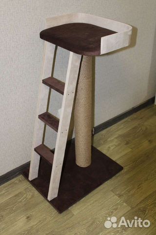 Когтеточка с лежанкой