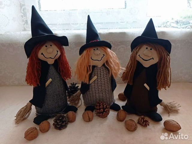 Ведьмочки игрушки ручной работы