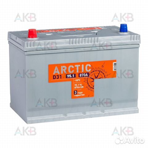 Аккумулятор автомобильный Titan Arctic Asia 95 Ач