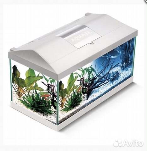 Aquael Аквариум 60 прямой/ белый (54 л)