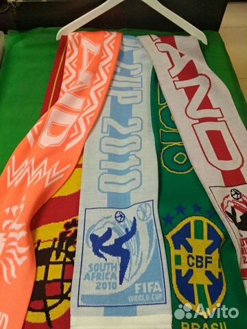 Шарфы футбольных клубов и сборных