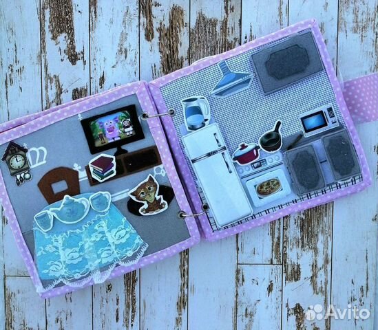 Книжка из фетра 