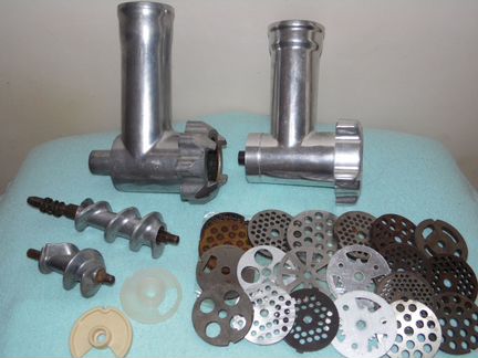 Насадки и сеточки для мясорубок