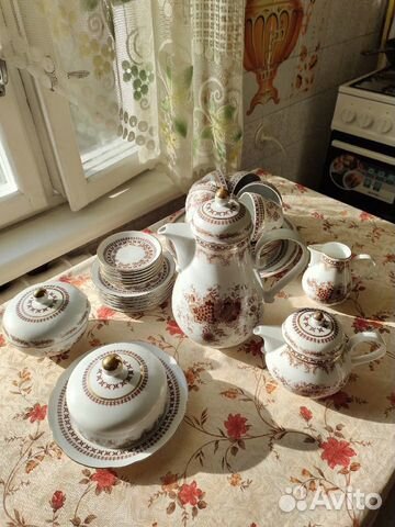 Чайный сервиз Кахла (Kahla), гдр. На 12 персон