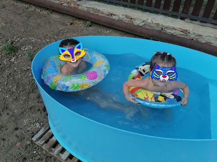 Пластиковые (полипропиленовые) бассейны для дачи