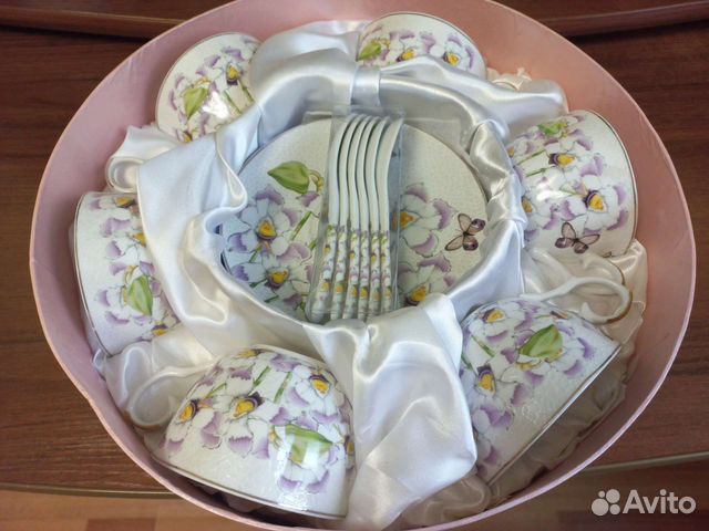 Фарфоровый сервиз новый