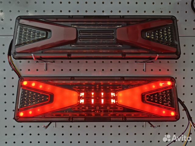 Задние фонари LED на прицеп/гр авто 12/24v