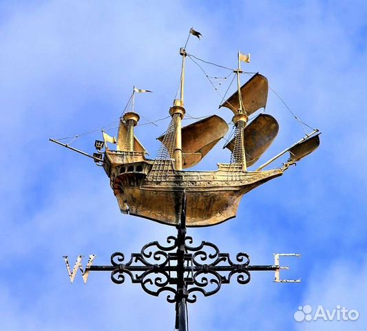 Чудесный флюгер на крышу