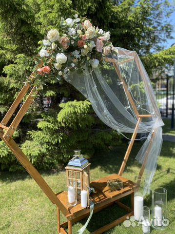 Арка шестиугольная аренда