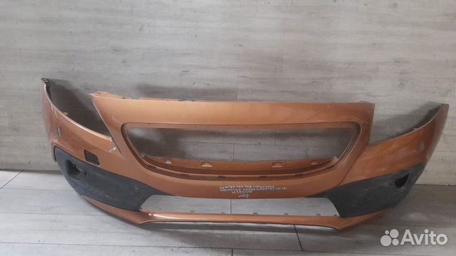 Бампер передний под парктроники и омыватели Volvo