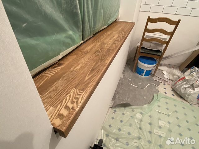 Подоконник из дерева