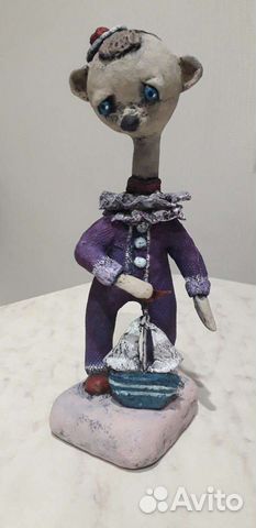 Папье-маше фигурка