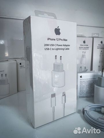 Быстрая зарядка на iPhone Type-C комплект Premium