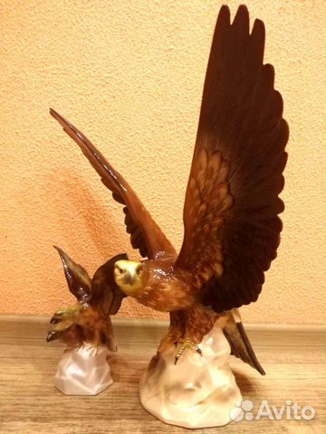 Фарфоровые статуэтки германия орлы