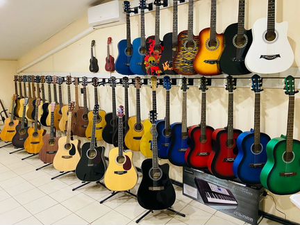 Гитары новые классические,акустические,электро