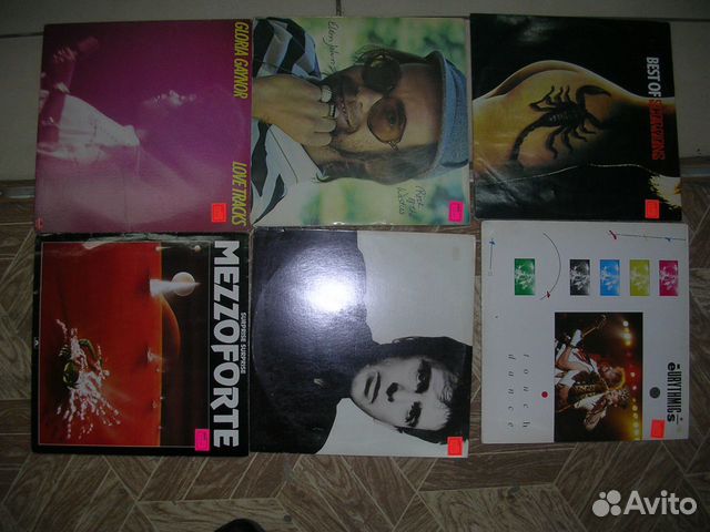 Пластинки фирменные