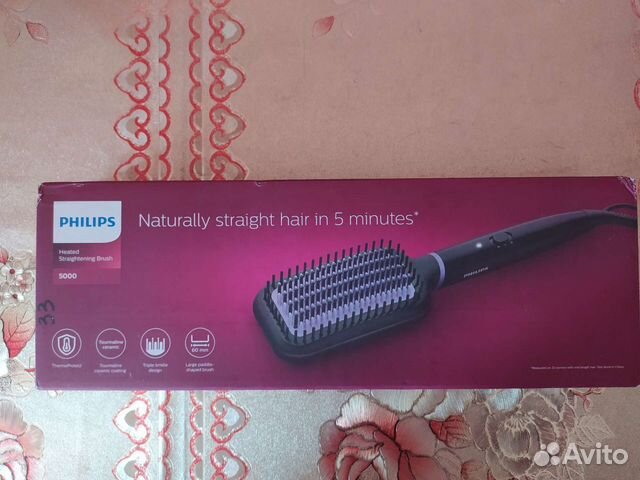 Расческа выпрямитель philips