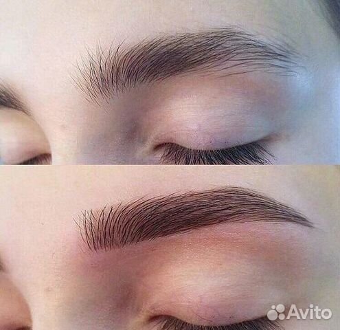 Оформление и окрашивание бровей