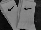 Nike Носки белые и длинные