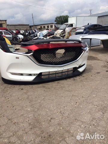 Бампер передний mazda cx-5 2 2019