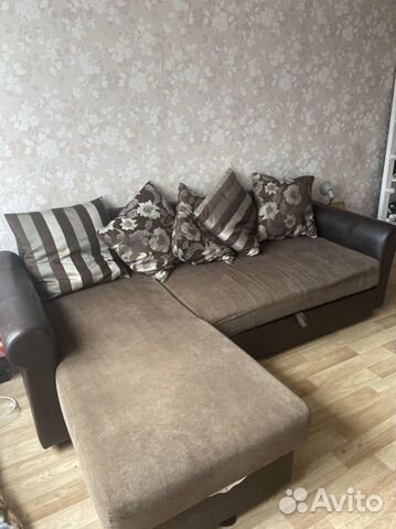 Диван угловой бу