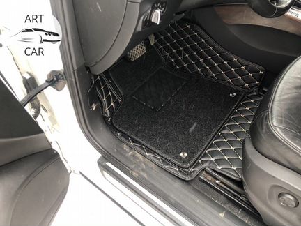 3D коврики из экокожи премиум класса