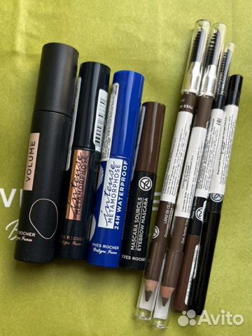 Тушь и карандаш для бровей от Ив роше