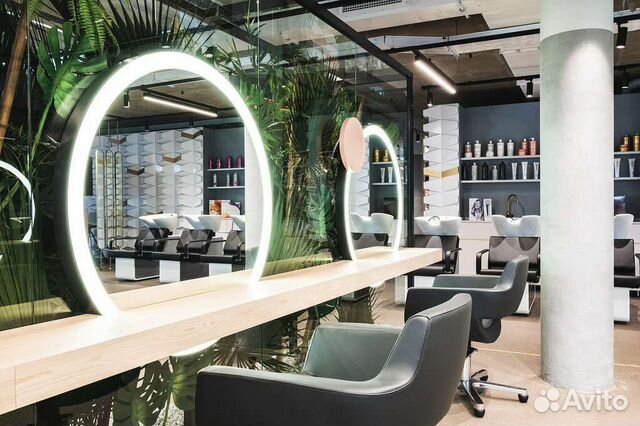Мебель для салона красоты, рабочее место стилиста