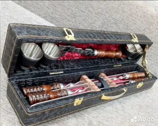 Подарочный набор шампуров мужчине