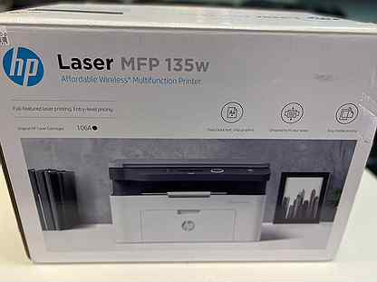 Мфу лазерный, принтер лазерный с Wi-Fi HP новые