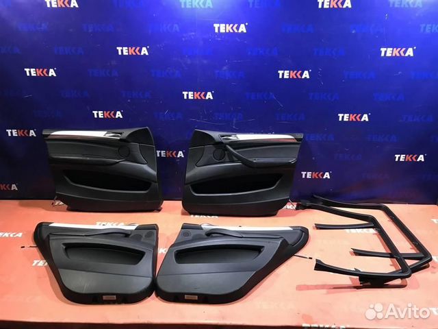 Облицовка двери комплект бмв Х5 Е70