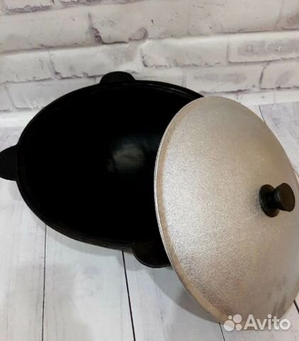 Чугунный казан 10 литров