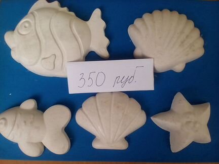 Гипсовые игрушки-раскраски 3+