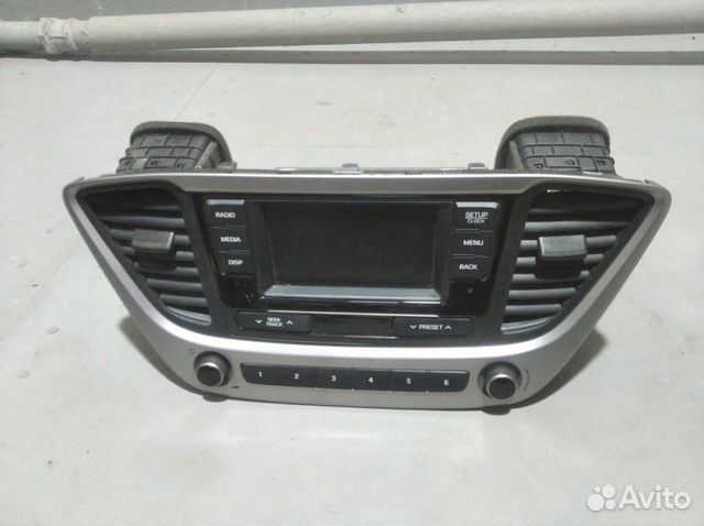 Магнитола Hyundai Solaris седан 1.6 2018