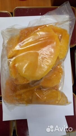 Манго замороженное ломтики, ягоды