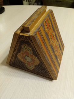 Сигаретница СССР дерево