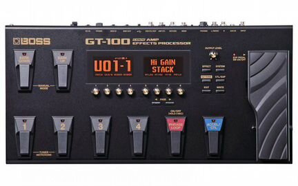 Boss GT-100 - процессор эффектов для электрогитар