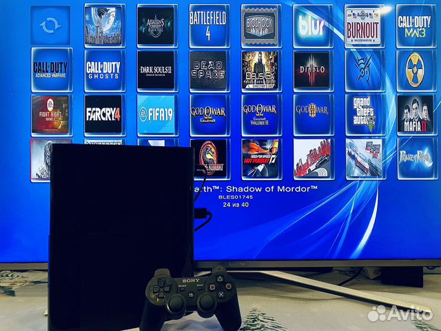 Sony playstation 3 (40 игр)