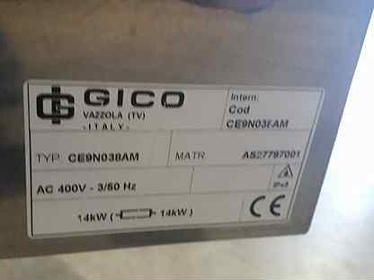 Плита индукционная Gico 8CE9N038AM (новая, 14кВт)