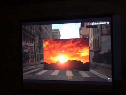 Аренда проектора с экраном