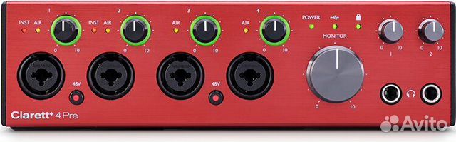 Аудиоинтерфейс focusrite Clarett+ 4Pre (арт. 26503