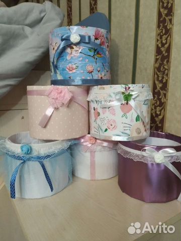 Шляпные корбки без крышек