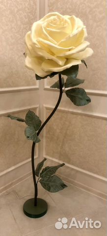 Ростовые цветы,торшеры,куклы из изолона и фоамиран