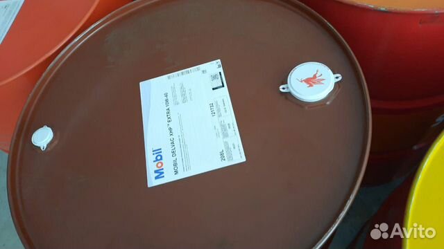 Моторное масло Mobil Delvac XHP Extra 10W-40 208л