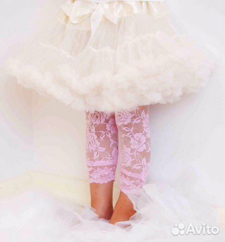 Леггинсы ажурные новые детские
