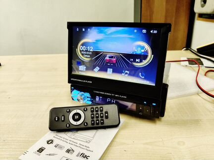 Магнитола 1 din с экраном 7 дюймов