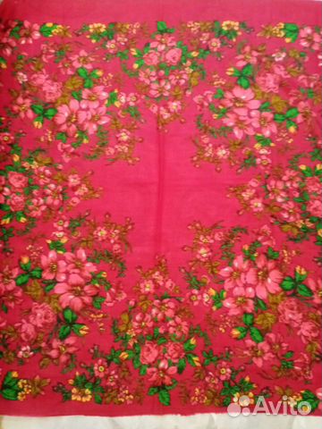 Павловопосадский платок новый