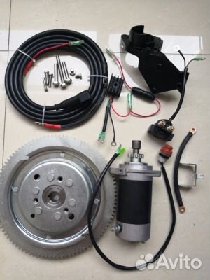 Комплект для переделки Ямаха 30 на электрозапуск